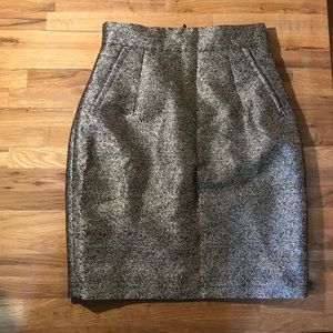 Sparkly mini skirt